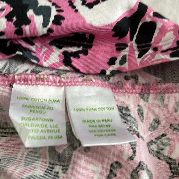 Lilly Pulitzer Pink and Black Panda Dress - Picture 9 of 12